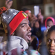 Pierre Stokes, the father of 9-year-old Tyshawn Lee, speaks to supporters during a candlelight vigil held outside his home in memory of his son on Nov. 5, 2015, in Chicago.
Scott Olson/Getty Images
